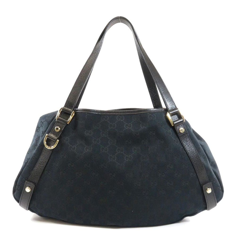 Gucci bag canvas GG tote Black